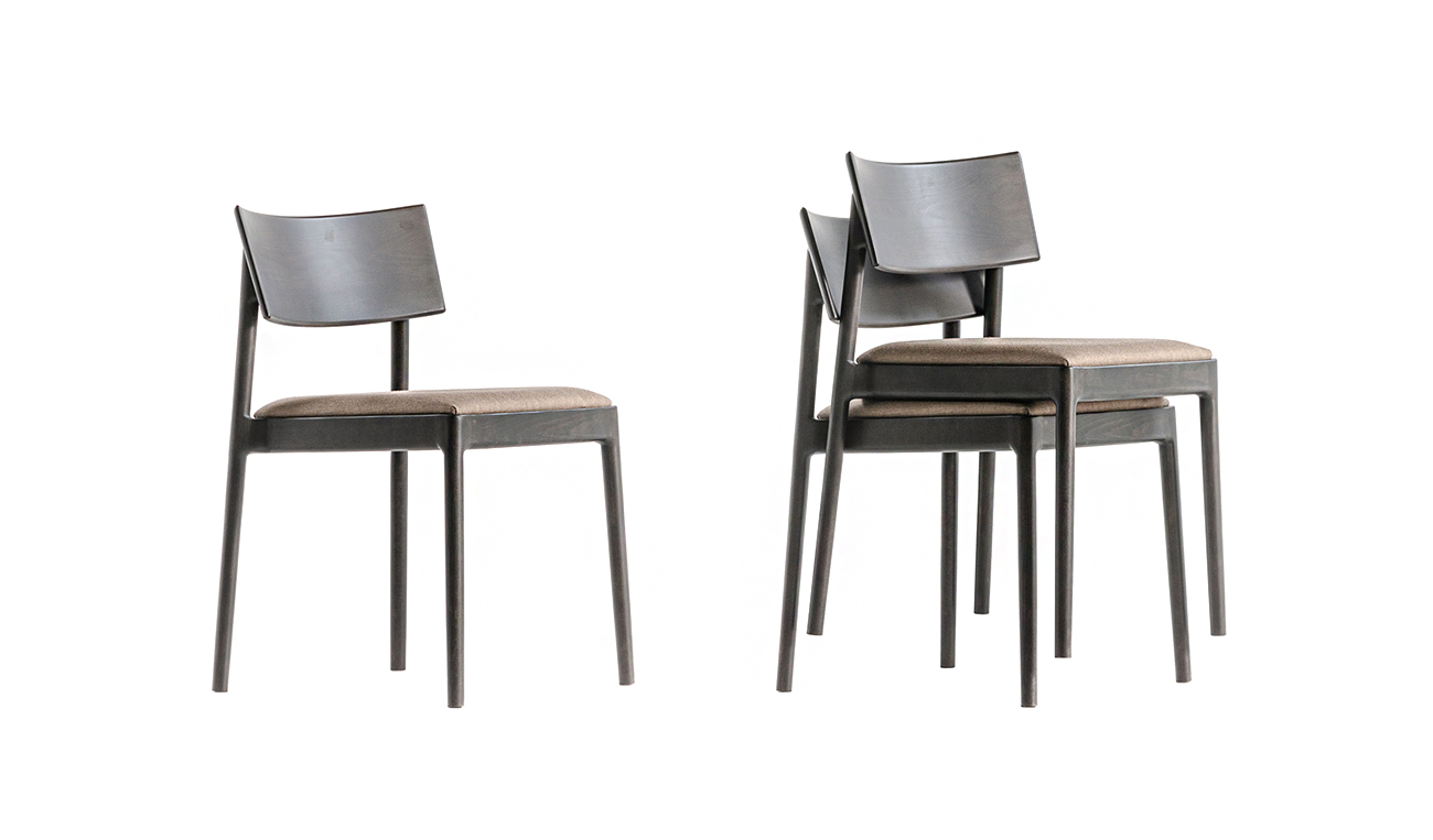 The stacking light chair